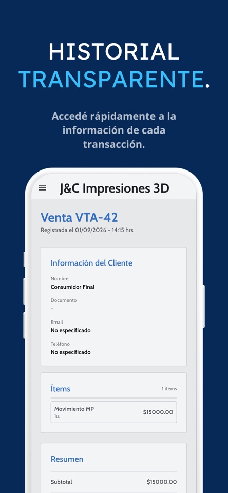 Gestión J&C screenshot 5