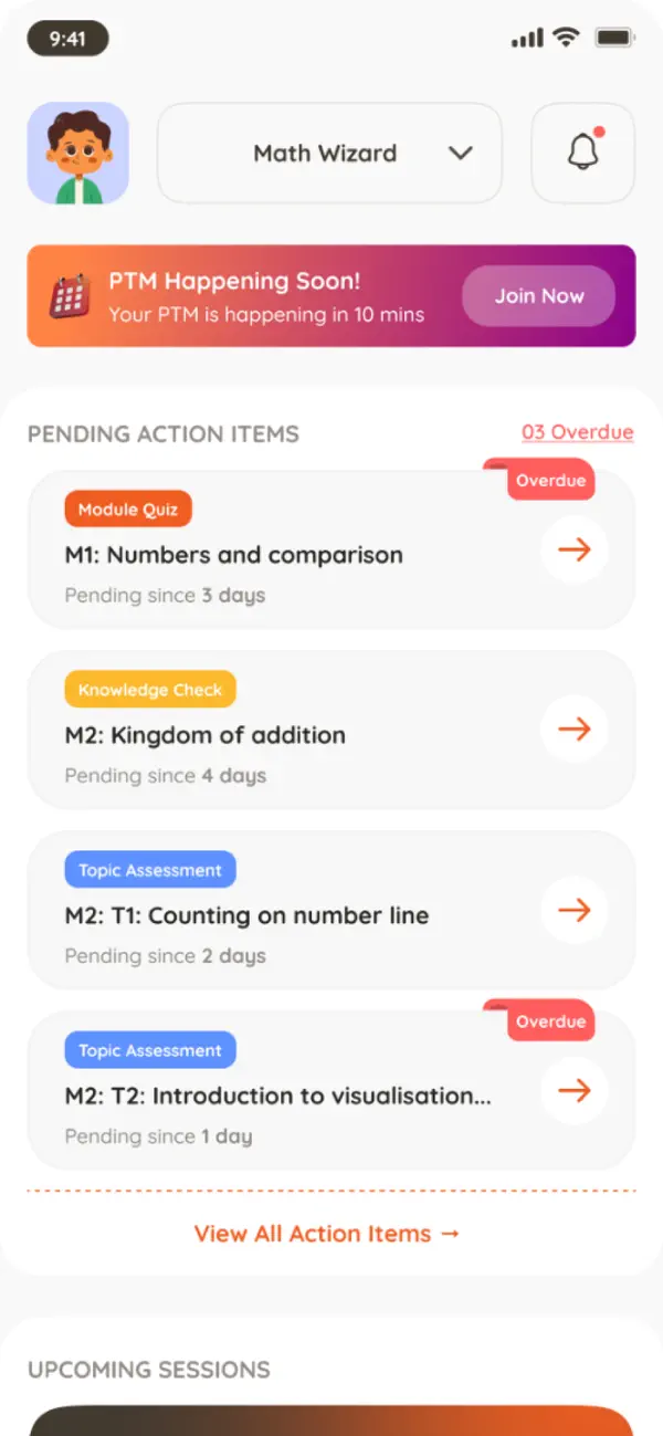 Screenshot #1 pour Bhanzu Parent App