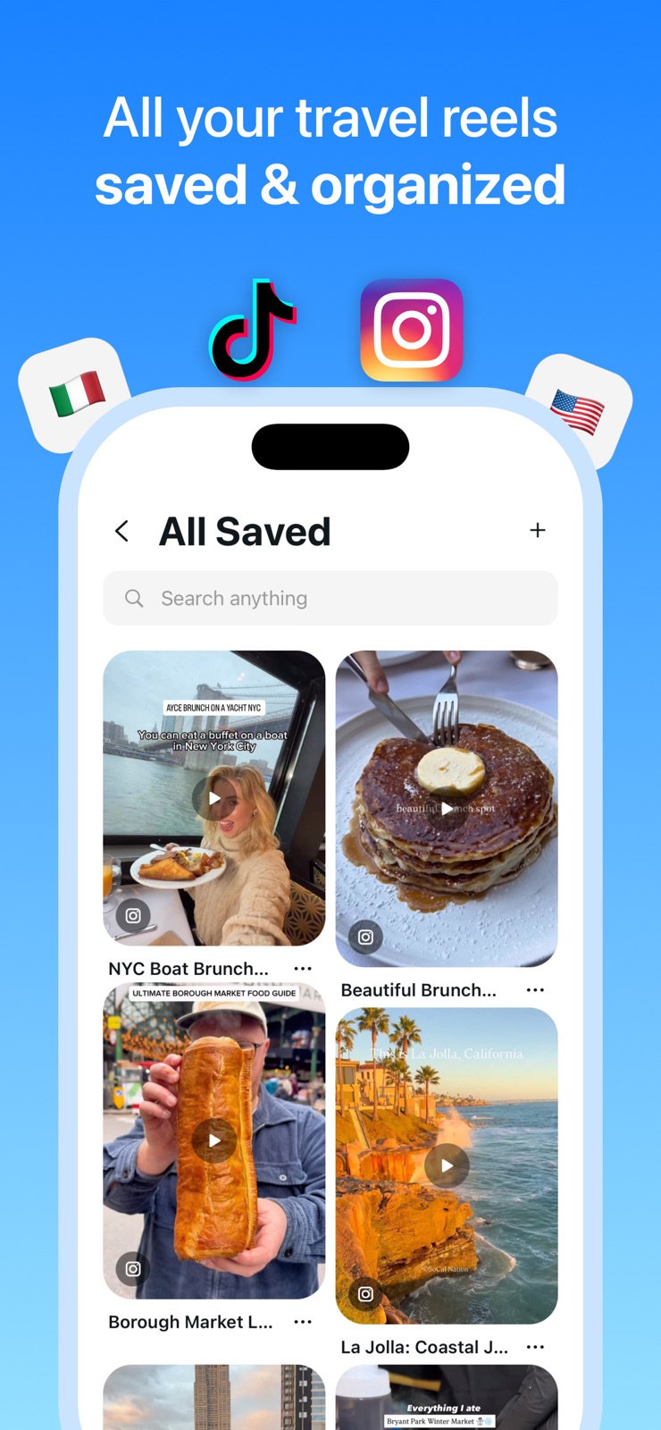 ReelTravel: Trips from Reels iphone screenshot 3