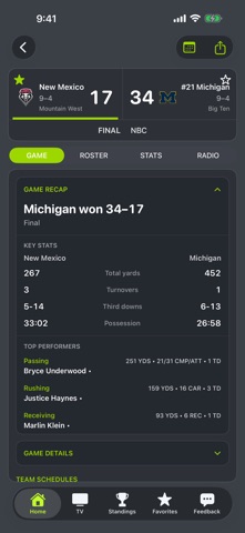 App screenshot