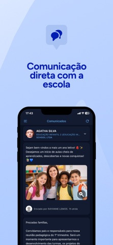 Agenda iScholar screenshot