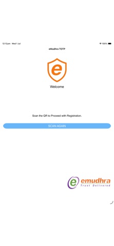 eMudhra TOTP screenshot