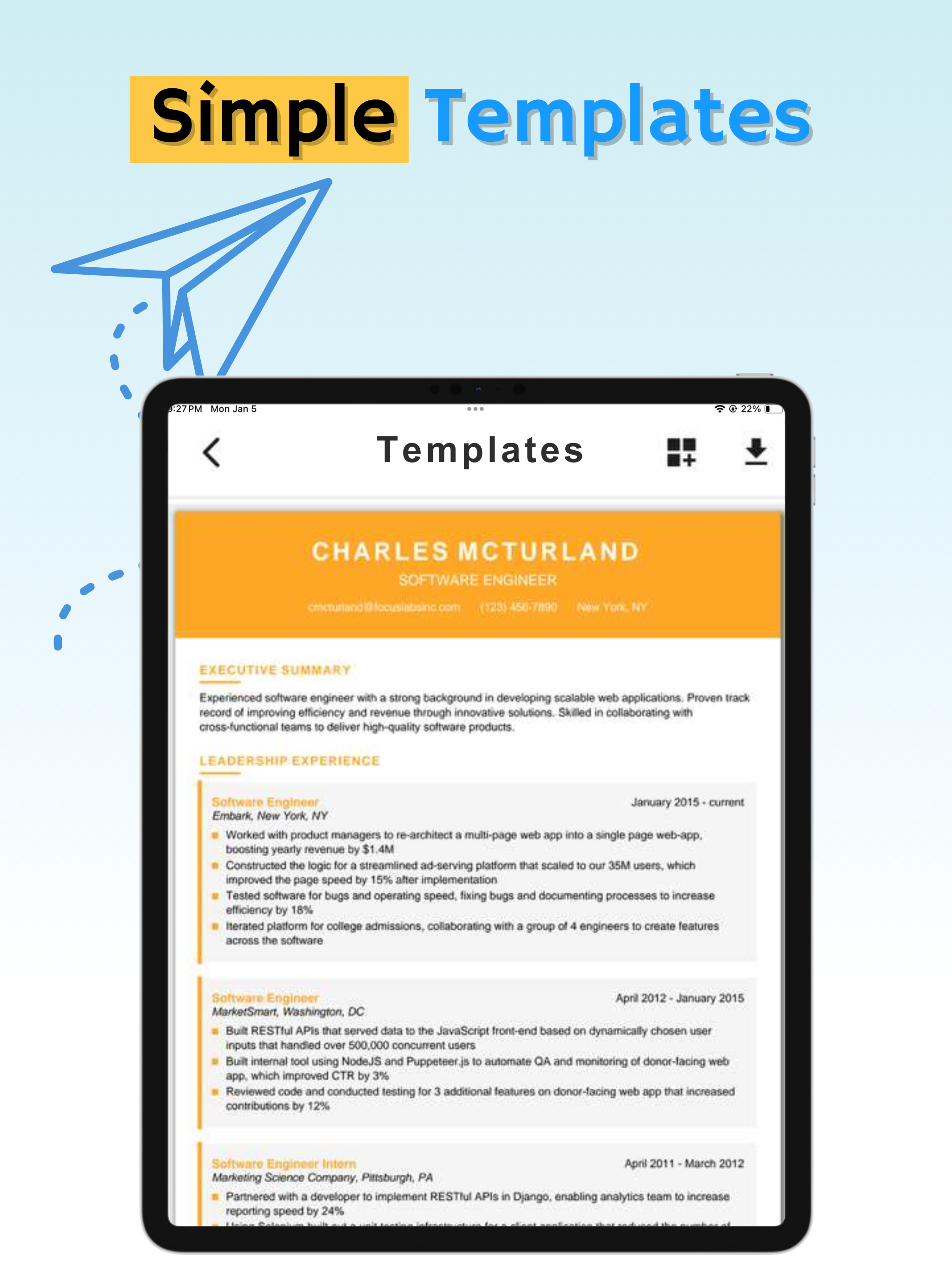 AI Resume Generator : ResAI screenshot 19