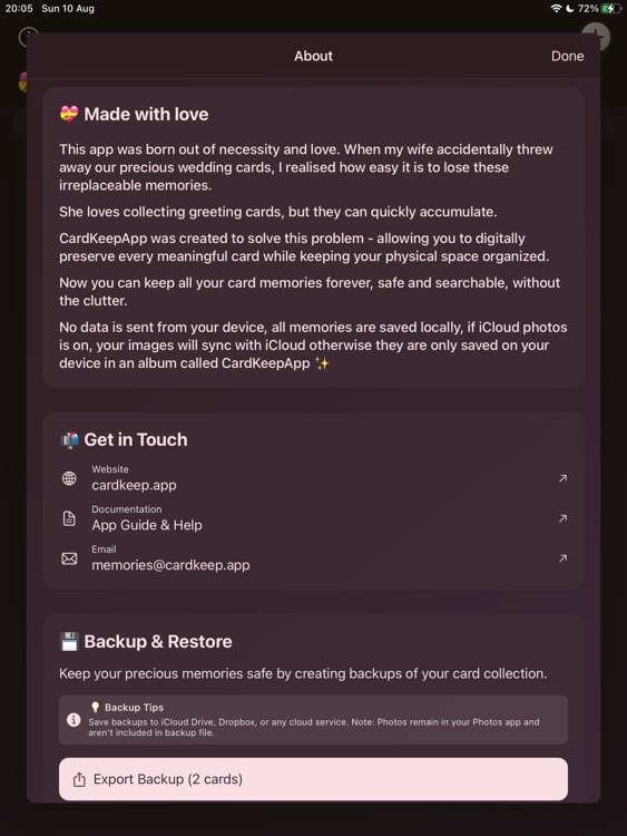 CardKeepApp screenshot-5