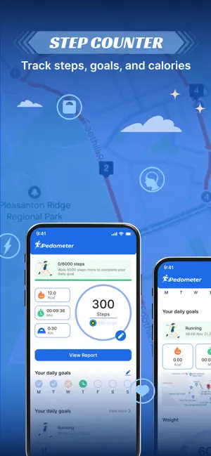 Walk Log – Pedometer Counter screenshot 1