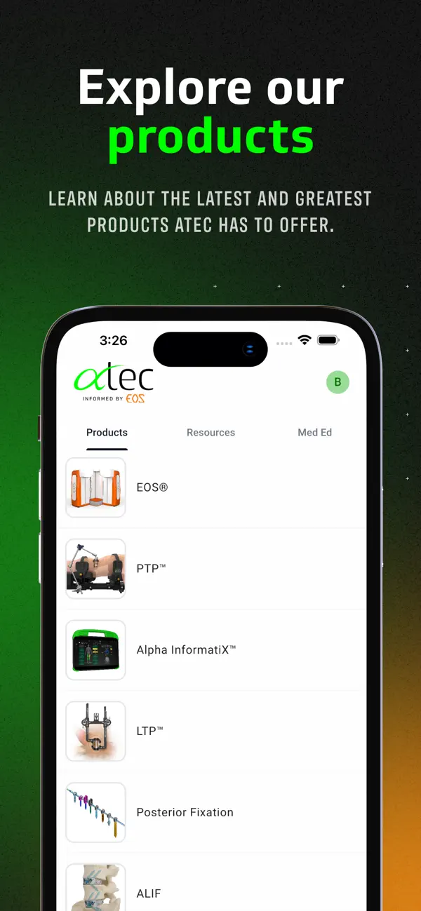 Screenshot #2 pour ATEC Spine