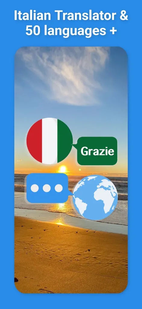 Italian Translator & More + - Productivity App | MWM