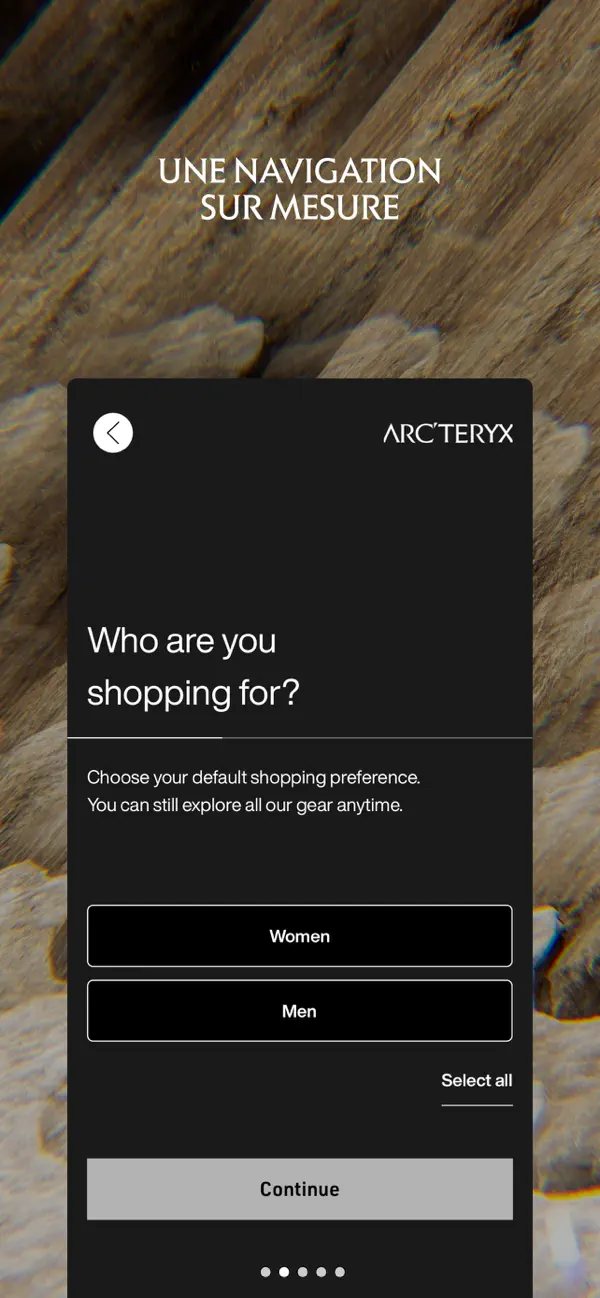 Screenshot #3 pour Arc'teryx - Outdoor Gear Shop