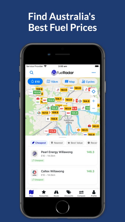 FuelRadar: Petrol Prices Map