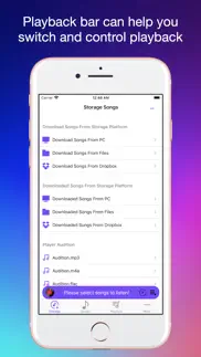 songs player for offline music iphone screenshot 1