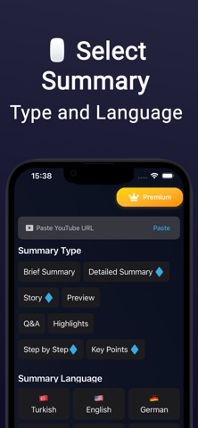 Summize: Video Summarizer Screenshot 1 of 4