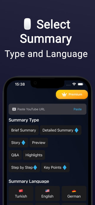 Summize: Video Summarizer Screenshot 1 of 4
