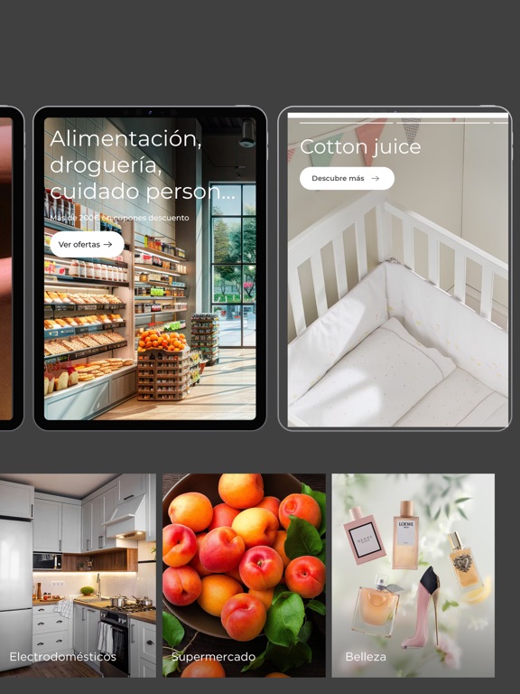 El Corte Inglés iPad screenshot 4 - Shopping app