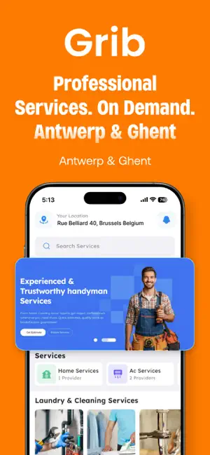 Grib: Home Services screenshot 1