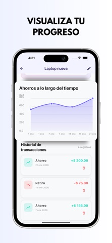 Objetivo de Ahorro screenshot