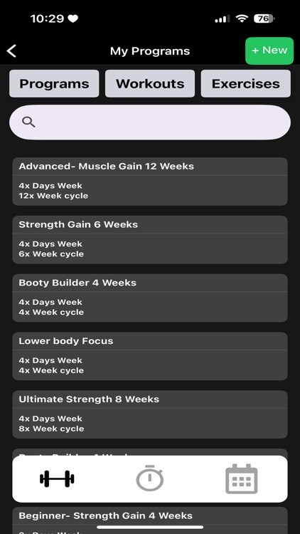 Element 26 Workout App