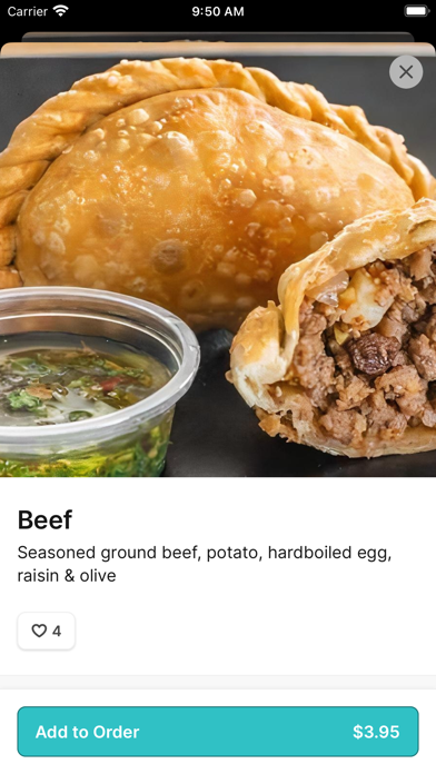 Lord Empanada To Go iPhone screenshot 3 - Food & Drink app