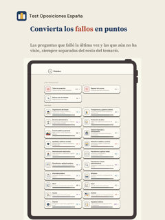 Test Oposiciones España screenshot 14