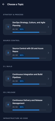 Azure AZ-400 Exam Prep Screenshot 2 of 6
