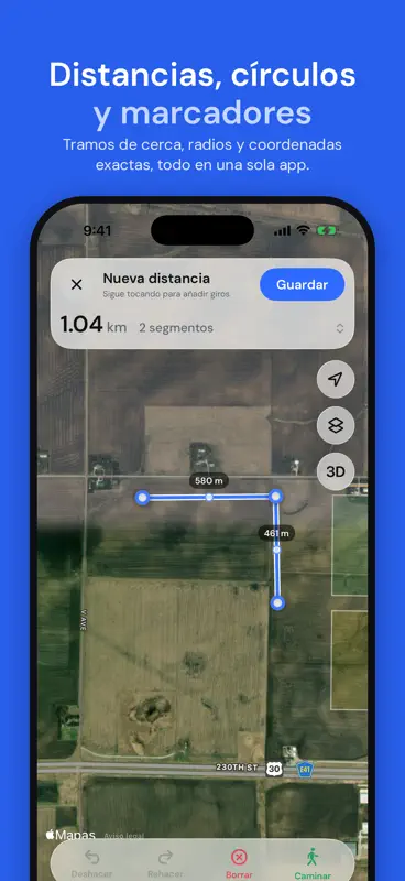 AreaMap: Medir Terreno y Área screenshot 8 of 8