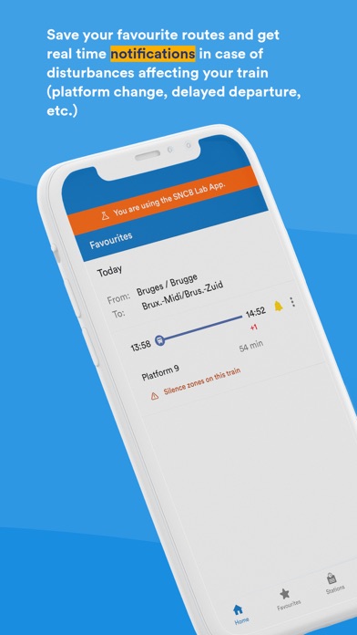 SNCB Lab Screenshot