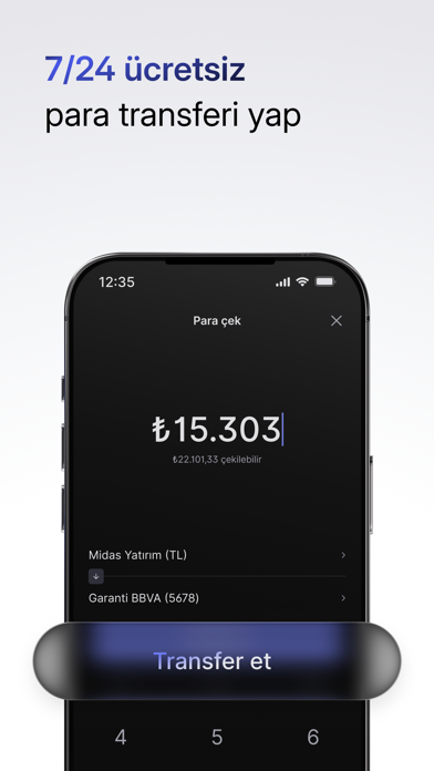Midas: Borsa Hisse Alım Satım iPhone screenshot 4 - Finance app