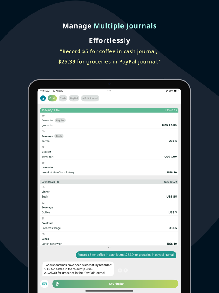 TalkieMoney-Budget AI Agent