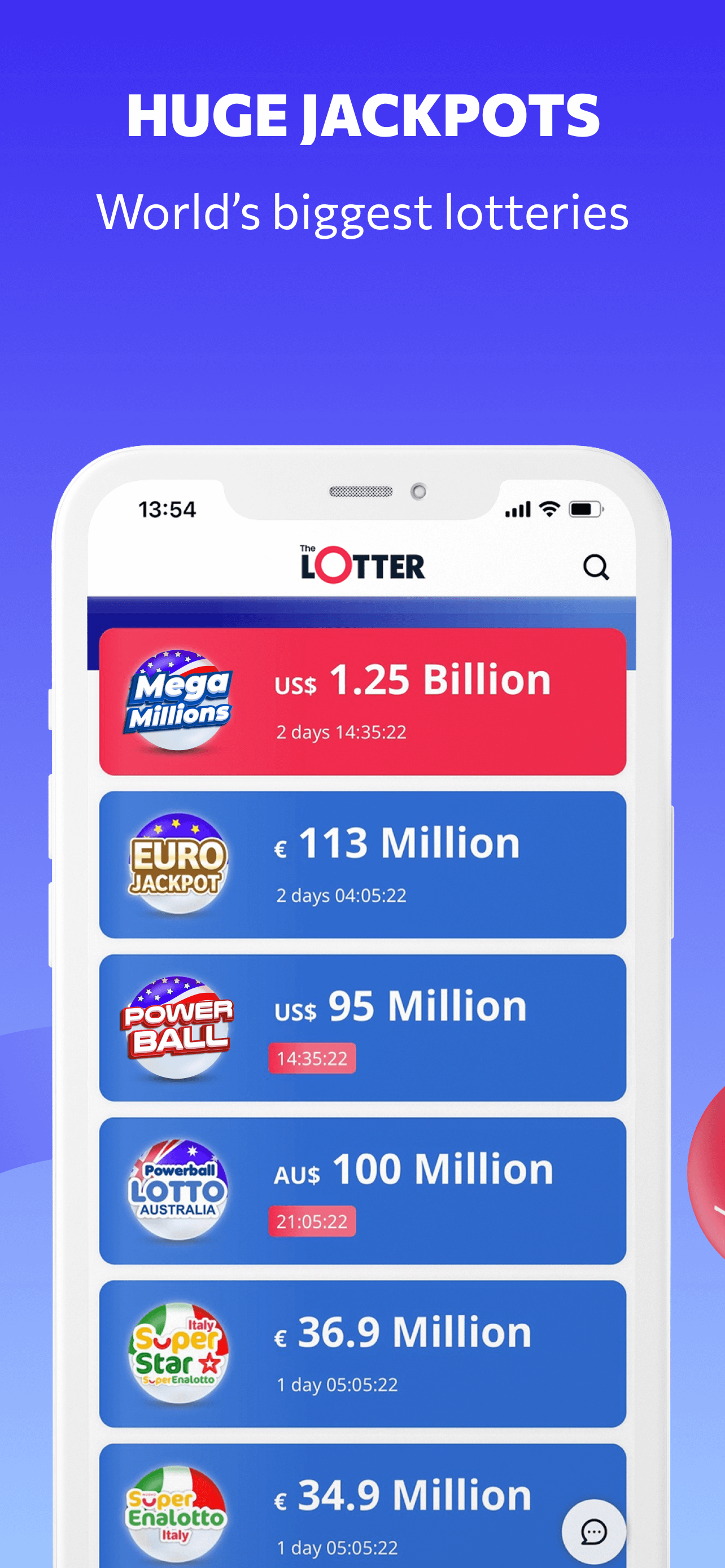 Lotto app store discount