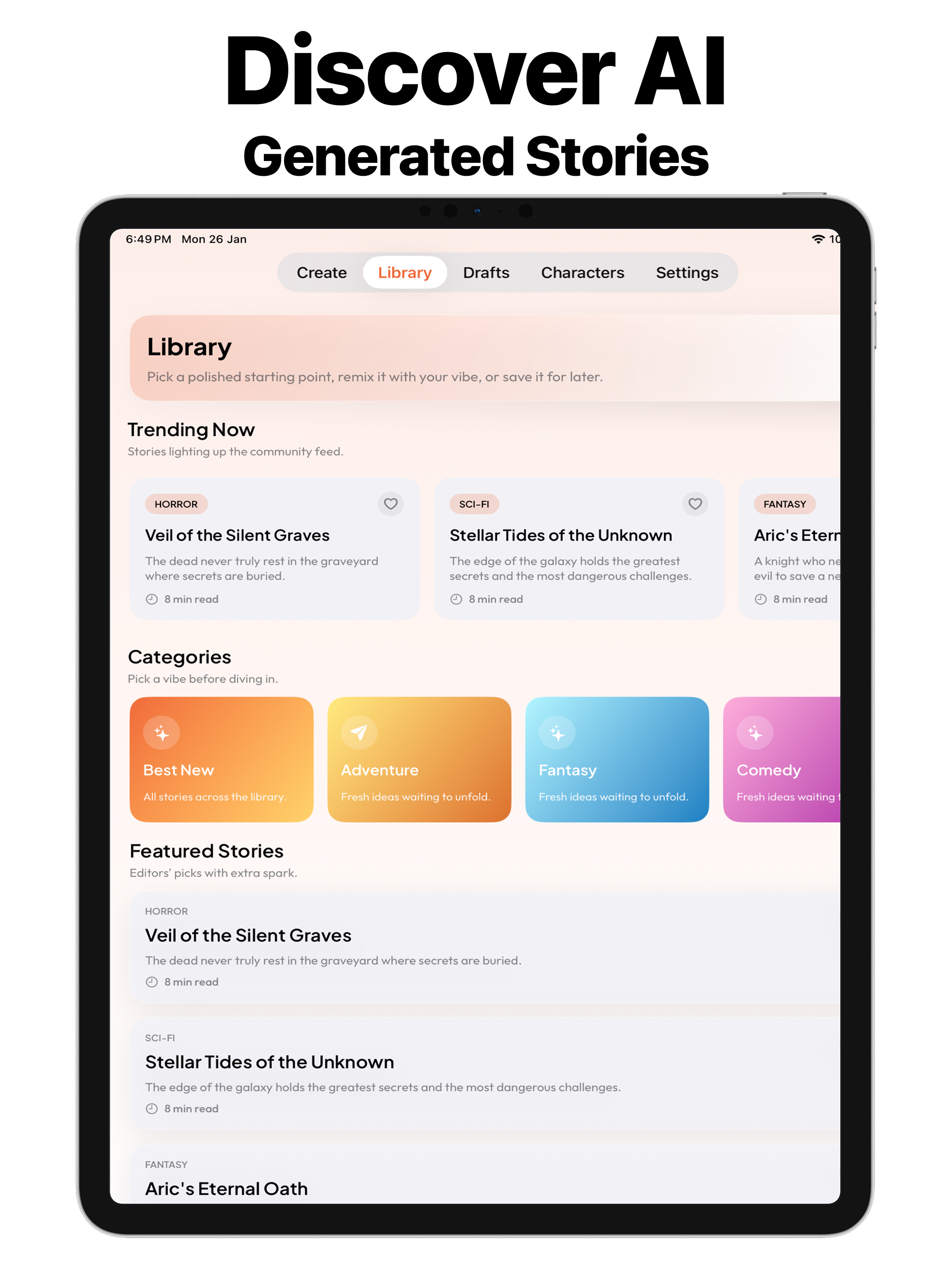Novel AI: AI Stories Generator