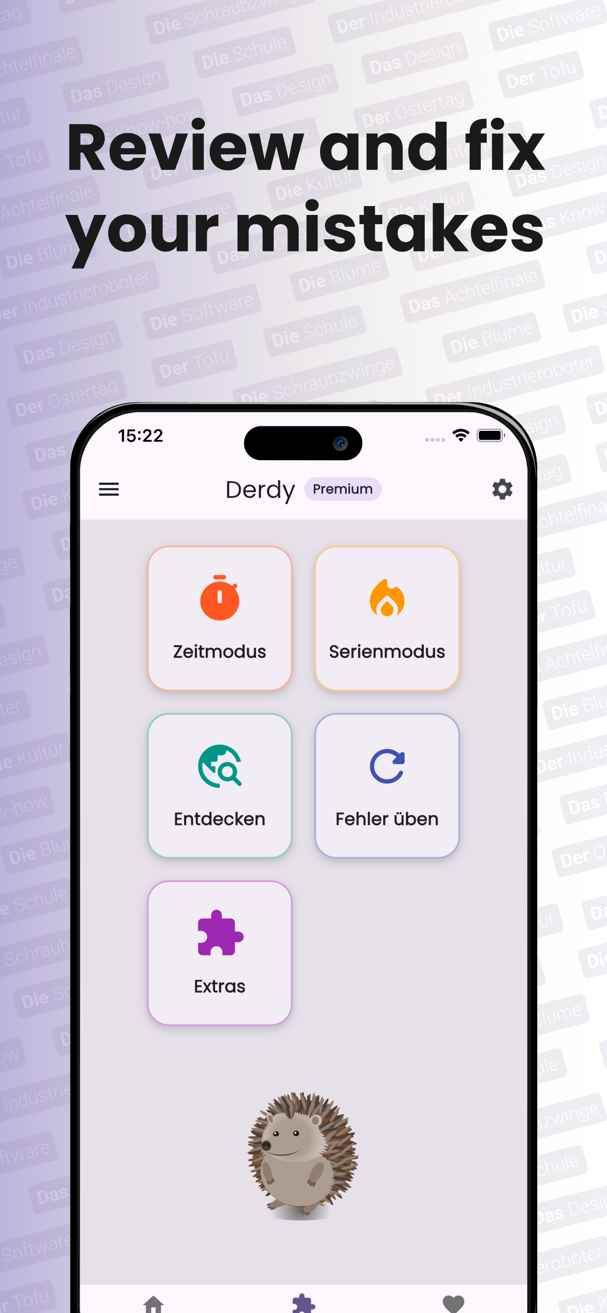 Derdy: Learn German articles screenshot 5