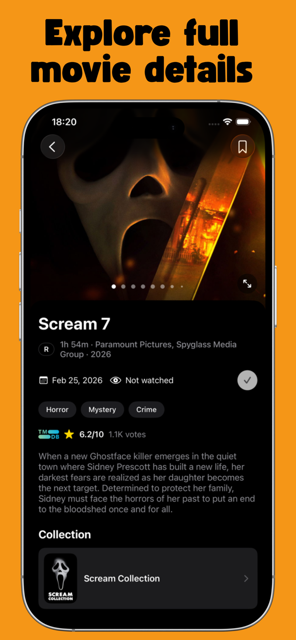 TV Time — Search and filter with ease