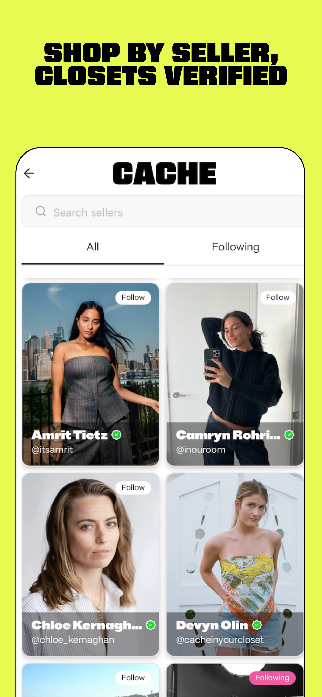 Cache: Influencer Resale screenshot 3