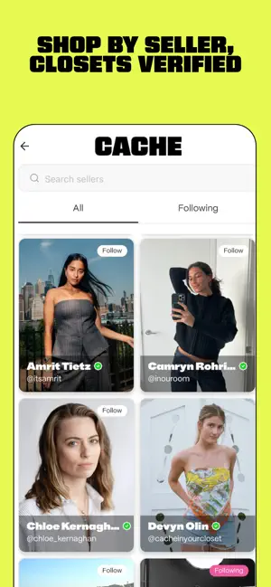 Cache: Influencer Resale screenshot 3