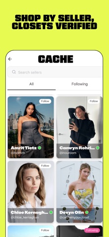 Cache: Influencer Resale Screenshot 3 of 8