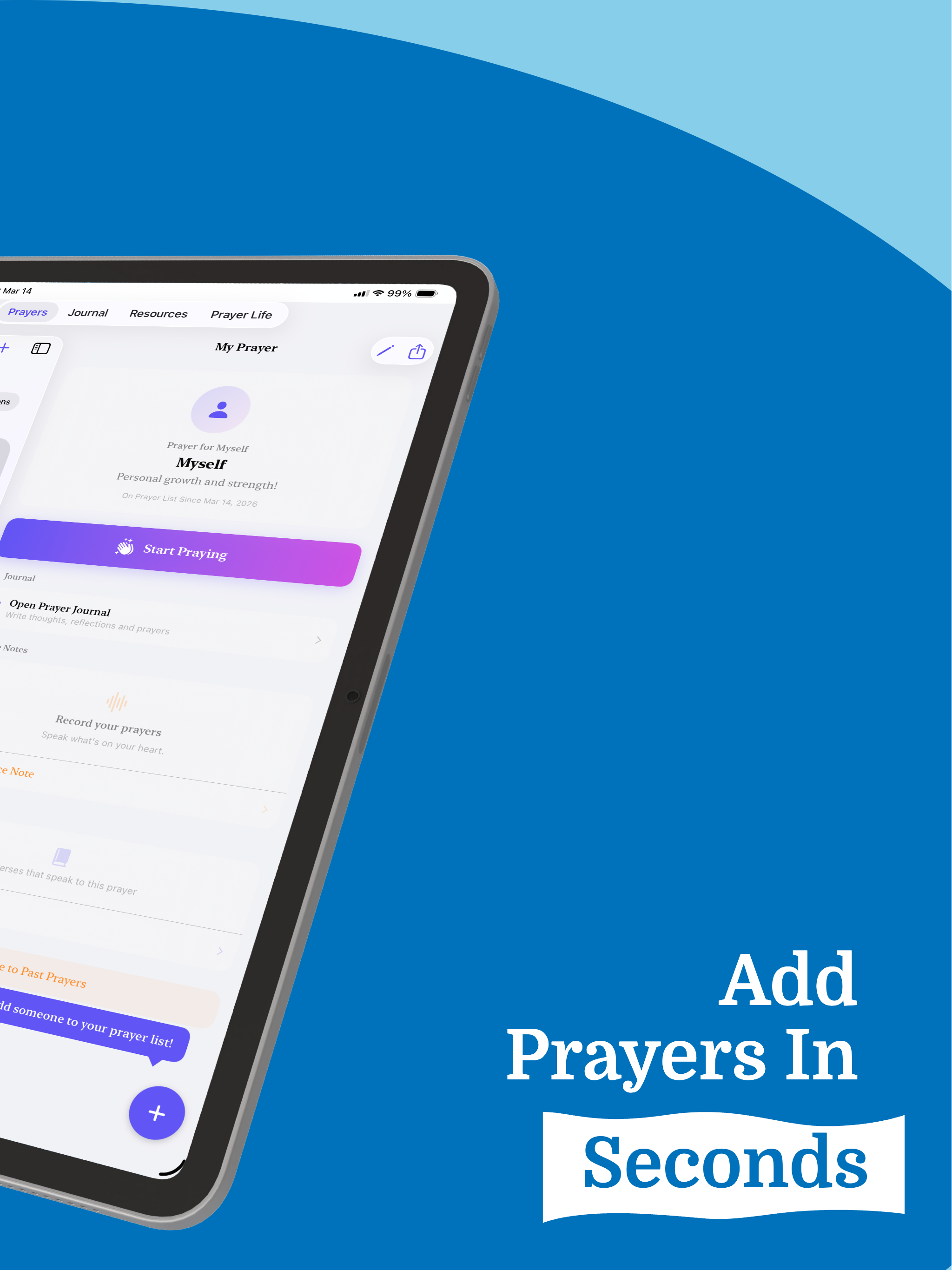 PrayerList Pro screenshot 7