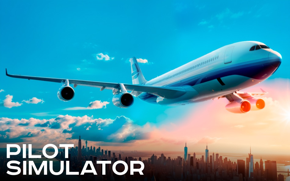 #1. Pilot Simulator - Plane Flight (macOS) By: DevBay, LLC