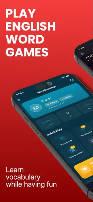 WordChallenge: English Games screenshot 1