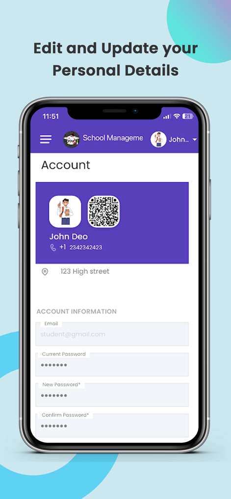 MJ School Mobile App - Business App | MWM