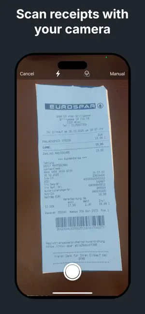 ReceiptFlow - Scan Receipts screenshot 2