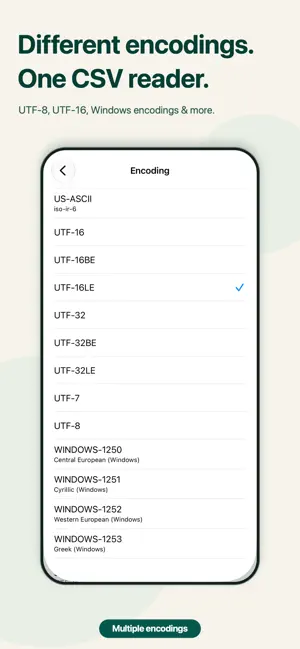 CSVReader screenshot 4