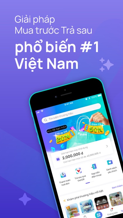 Fundiin - Mua trước trả sau 0%