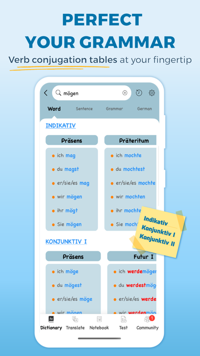 Faztaa German Dictionary Screenshot