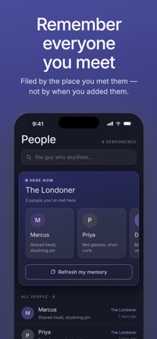 Nametag AI: Remember Names Screenshot 1 of 4