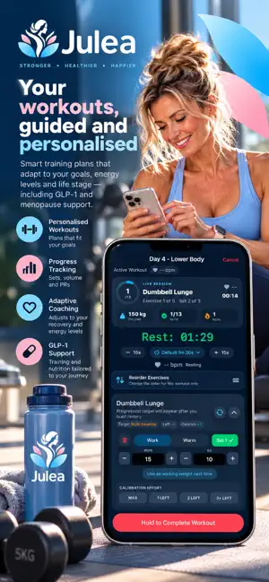 JULEA: Fitness for Women 40+ screenshot 3