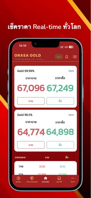 ORASA GOLD screenshot 1