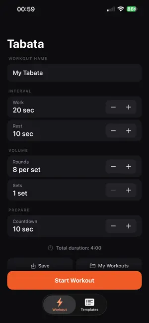 Tabati screenshot 2