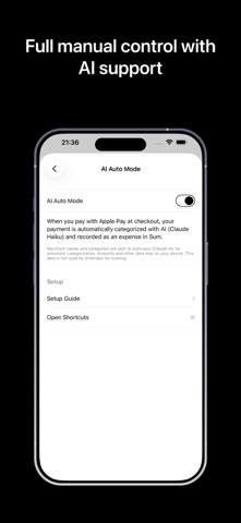 SUM+= Simple Expense Tracker Screenshot 6 of 7