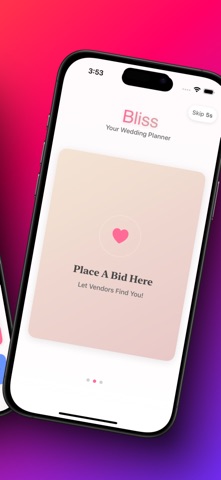 Bliss - Wedding Planner iPhone screenshot