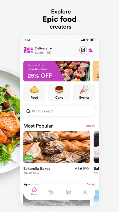 Epic Eats - Buy & Sell Food Screenshot