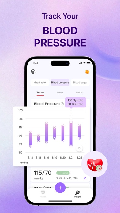 Blood Pressure: Healthy Life iPhone screenshot 4 - Health & Fitness app